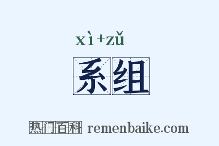 系组是什么意思的图片